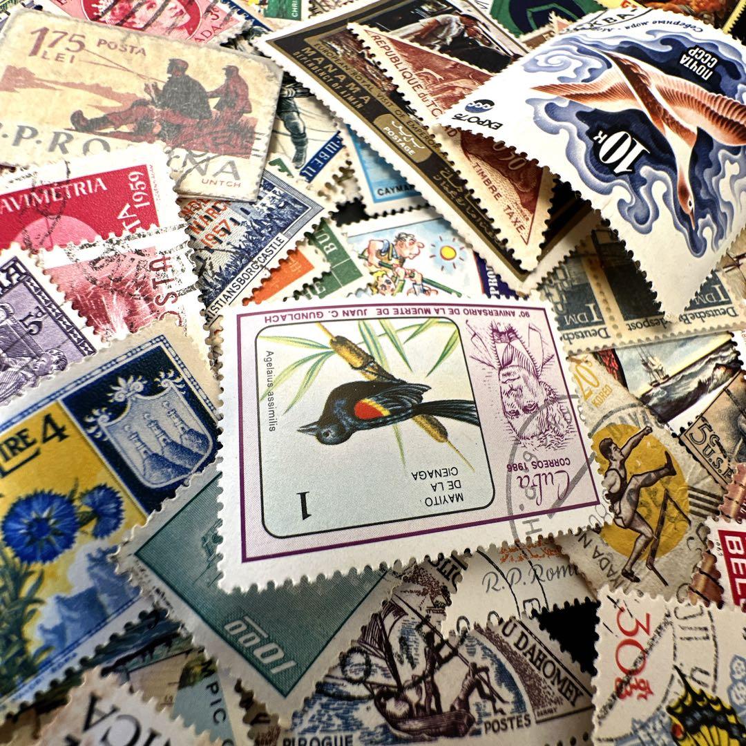 外国切手 使用済み切手 いろいろ大量おまとめ - メルカリ