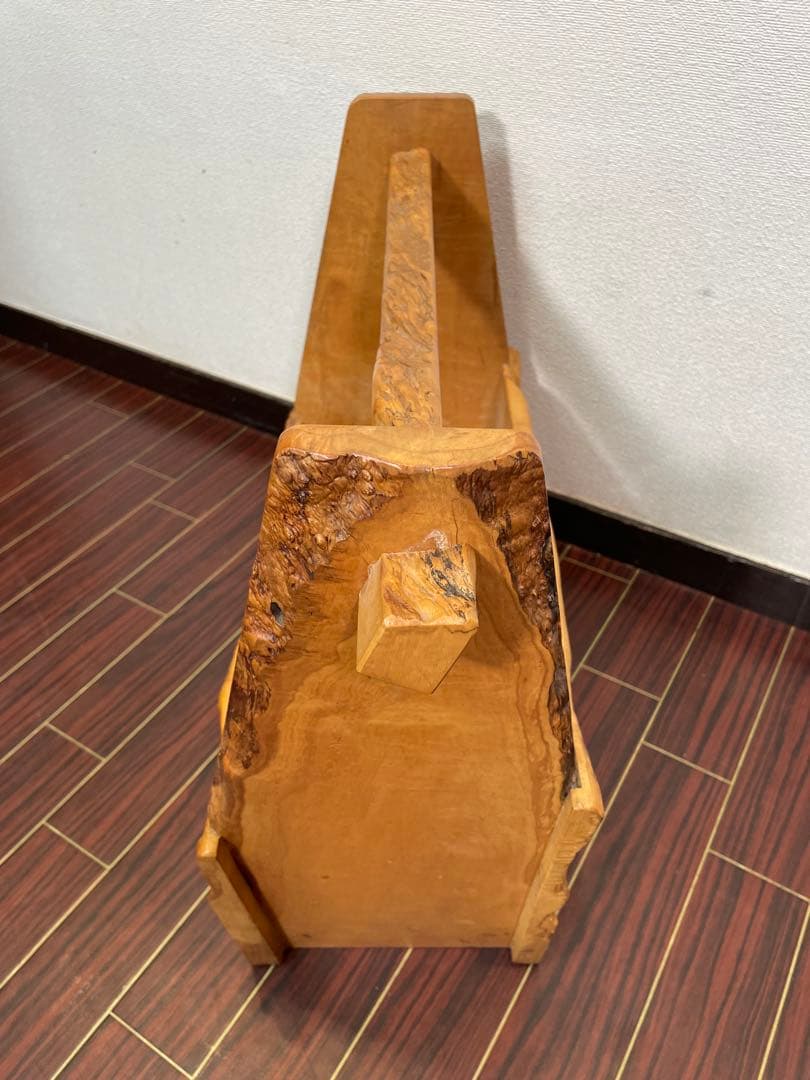 天然木 マガジンラック インテリア 収納 家具 雑貨 ロハス バスケット かご