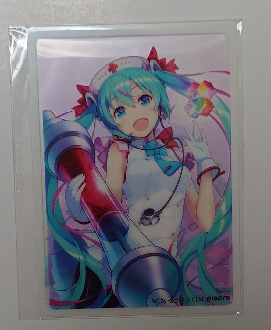 マジカルミライ2025 初音ミク 献血特典 東京会場限定 缶バッジ クリア