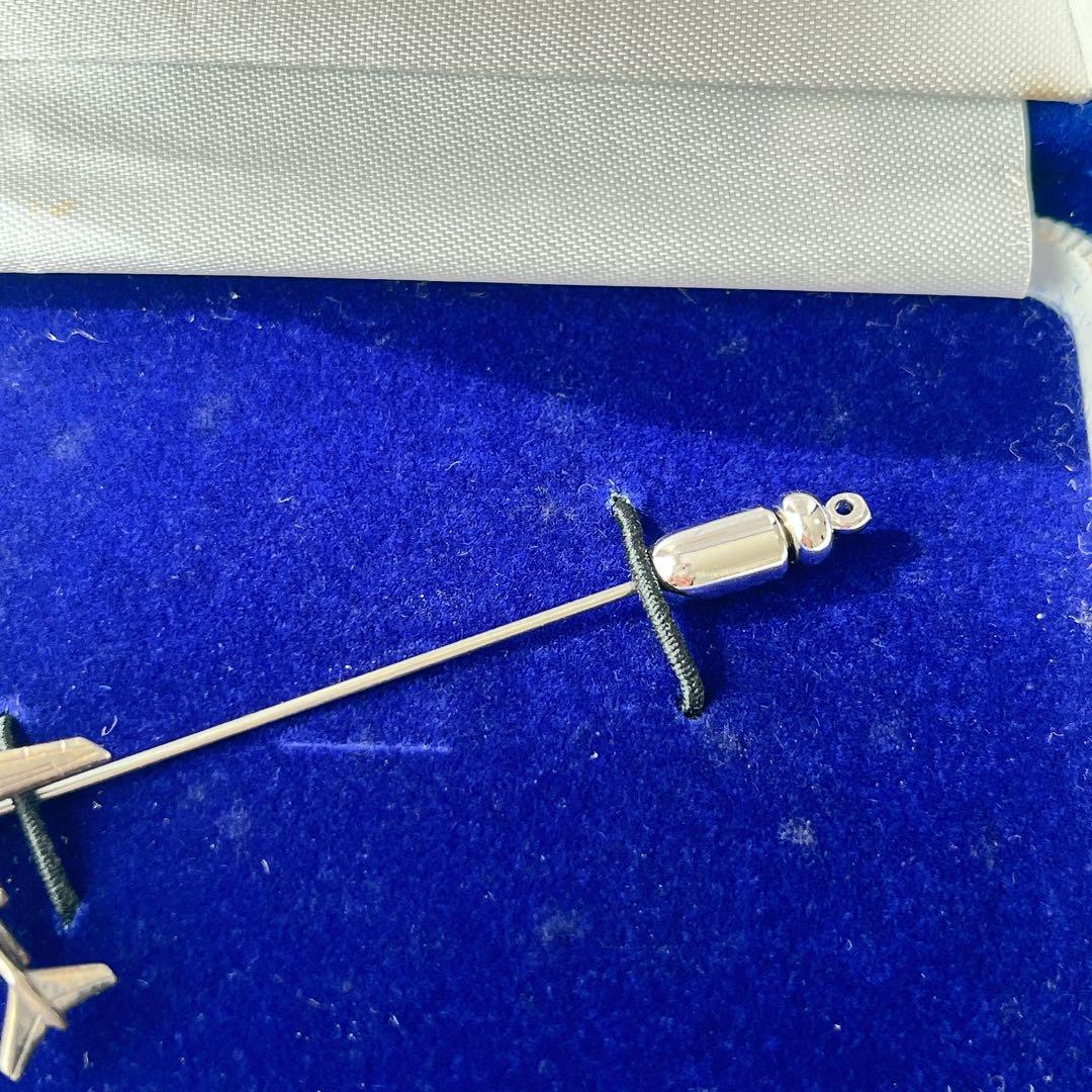 限定品 ANA 全日空 B727 退役記念スティックピン シルバー 銀製