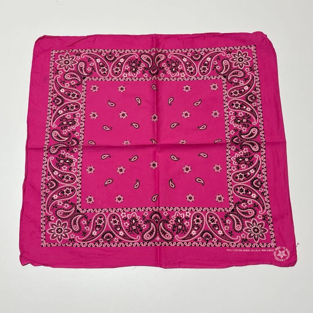 古着　US バンダナ　9枚まとめ売り　ヴィンテージ　ペイズリー　20