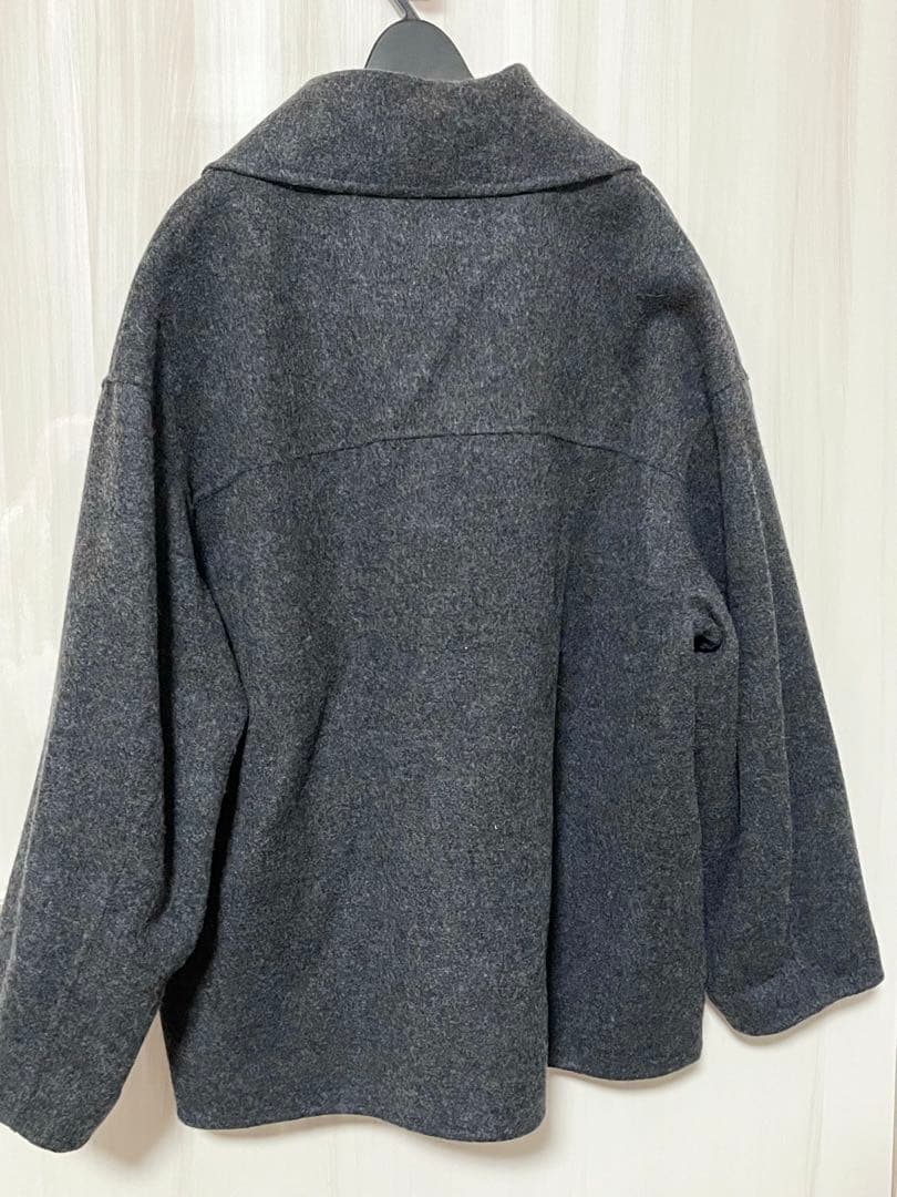 Vivienne Westwood タータンチェックリバーダブルコート グレー