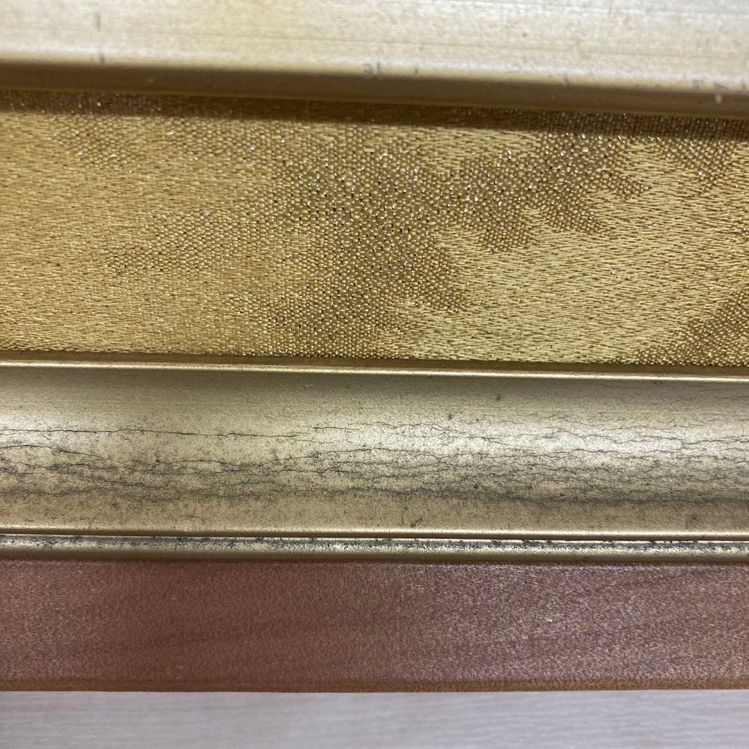 貝細工 花の絵 アート 貝殻 作者名有り