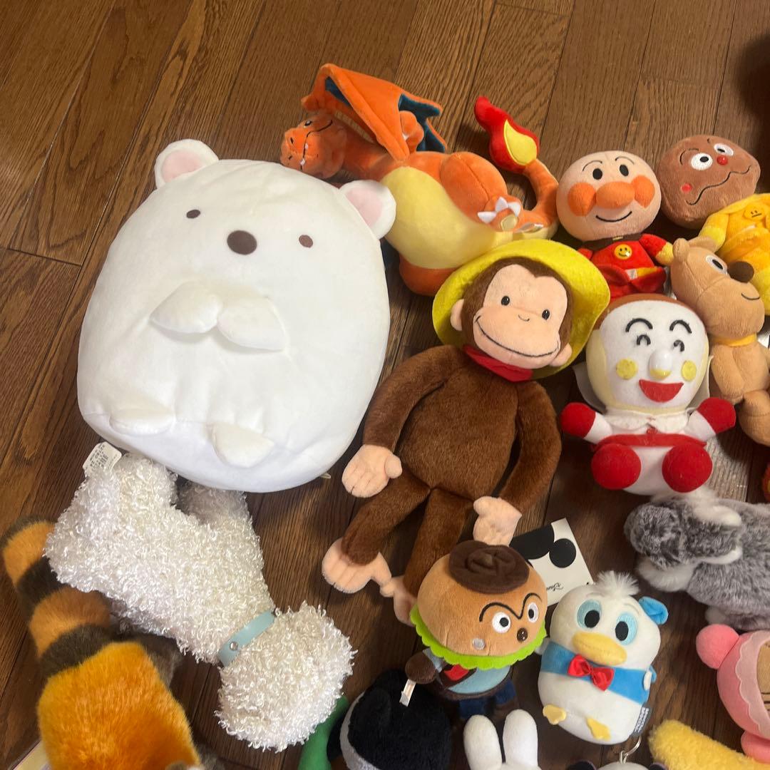 ぬいぐるみ まとめ売り ポケモン アンパンマン ミッフィー すみっこぐらし 等