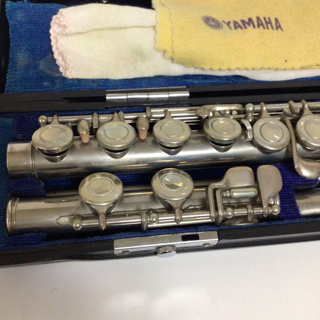 YAMAHA フルート YFL-23 本体 シルバー仕上げ ケース付き