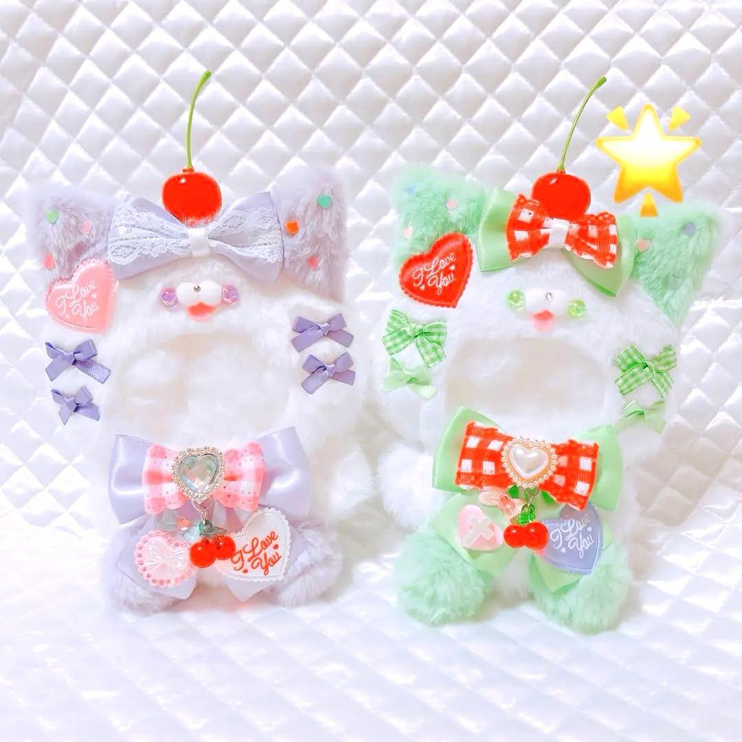 着ぐるみ ねこ おすわり ぬい服 12cm マスコット ちびぐるみ 211