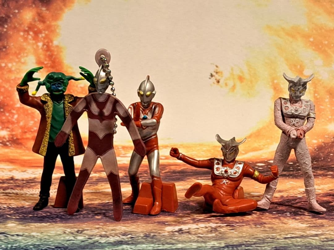 バンダイHG外伝「ウルトラ兄弟大ピンチ&大チャンス」5種