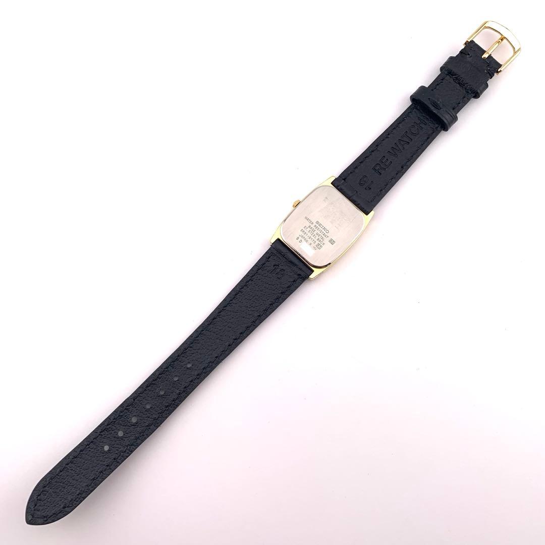 7-4892 SEIKO 5P31-5170 アナログ 腕時計ゴールド/ブラック