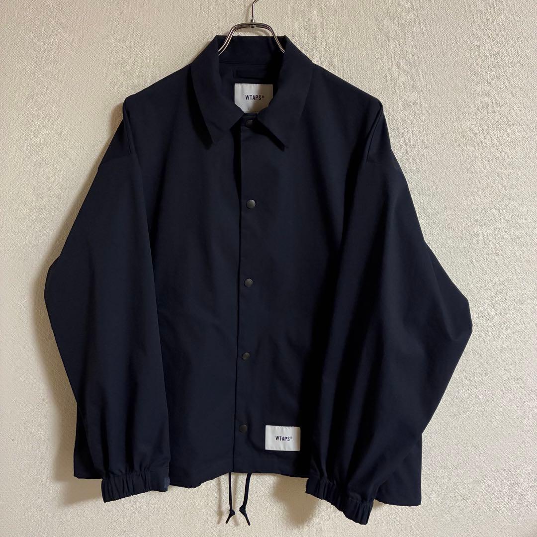 極美品 WTAPS 23SS コーチジャケット 231TQDT-JKM02 02