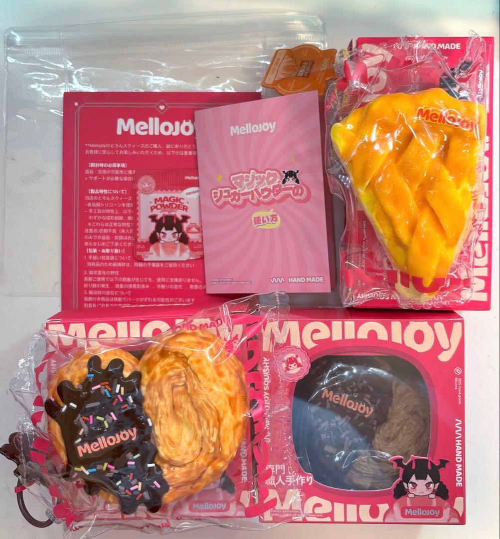mellojoy メロジョイ スクイーズ スフレ チョコレート と パルミエ