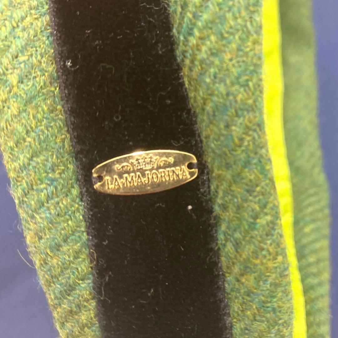 美品✨LA MAJORINAラ·マジョリーナ　大人のカチューシャ　ビーズ　緑