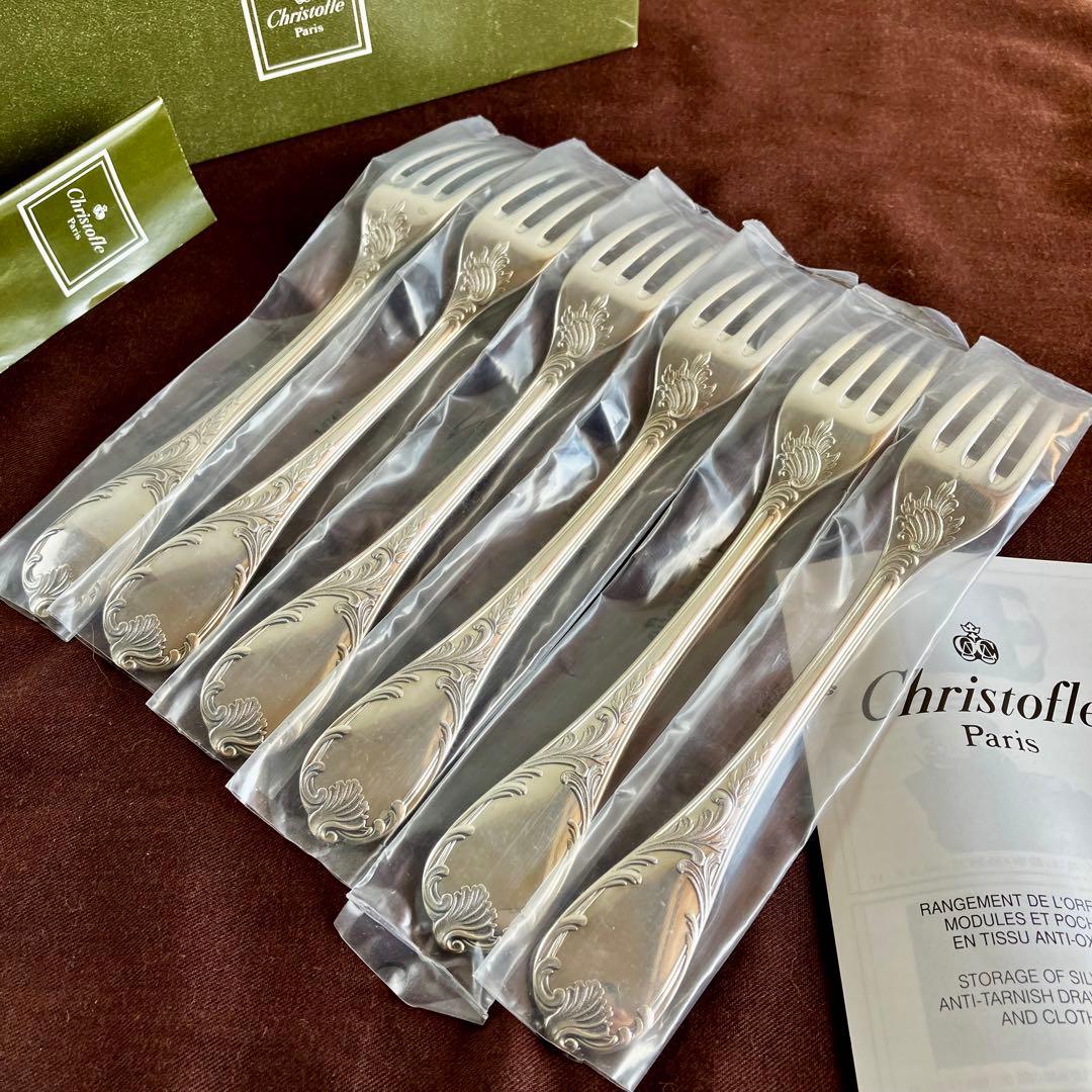 CHRISTOFLE マルリー テーブルスプーン 6本 クリストフル 21センチ