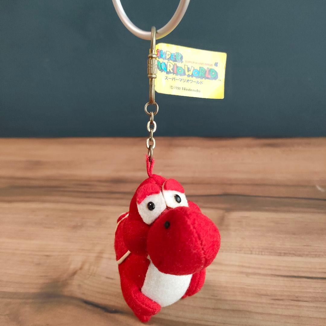 【超レア】タグ付き あかヨッシー キーホルダー