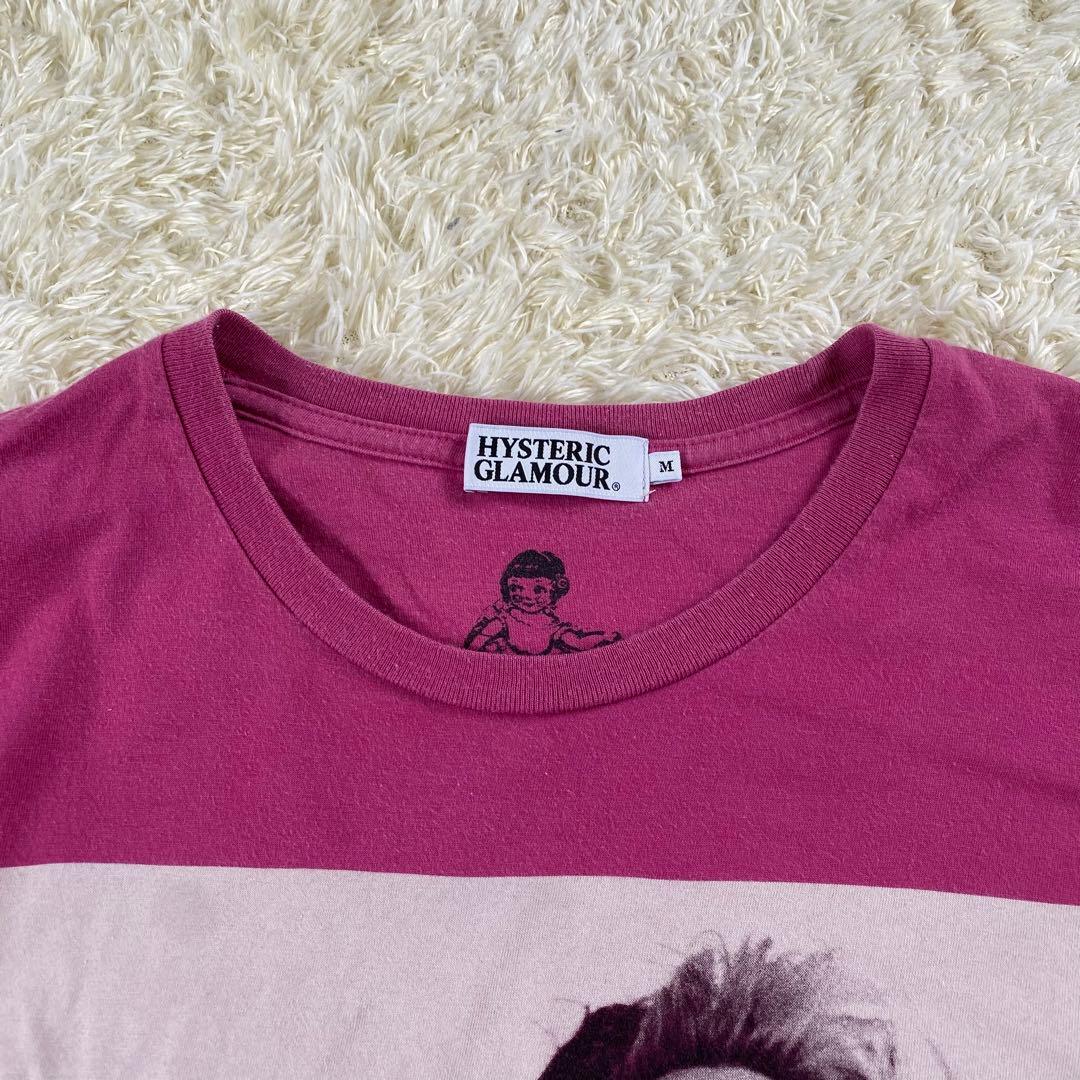 ヒステリックグラマー コートニーラブ Tシャツ 半袖 ピンク Mサイズ