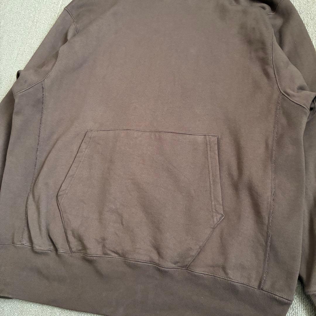 CIOTA 吊り裏毛 スウェット パーカー 茶 6 スビンコットン 日本製