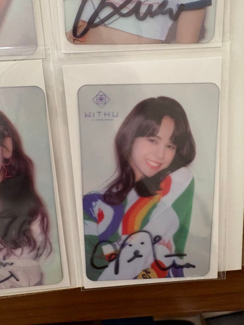 NiziU 直筆サイン入りトレカ 9枚 コンプリート