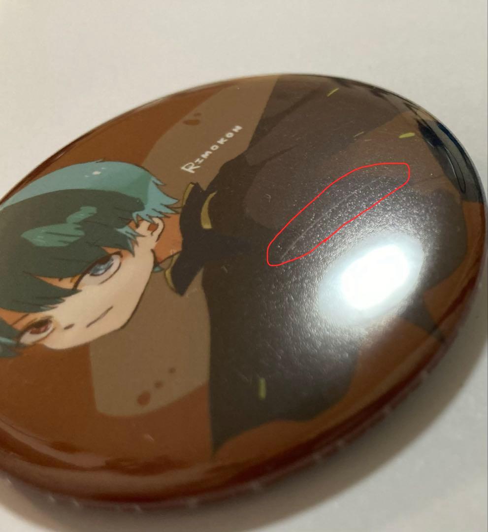 いんく　りもこん　10万人記念　缶バッジ