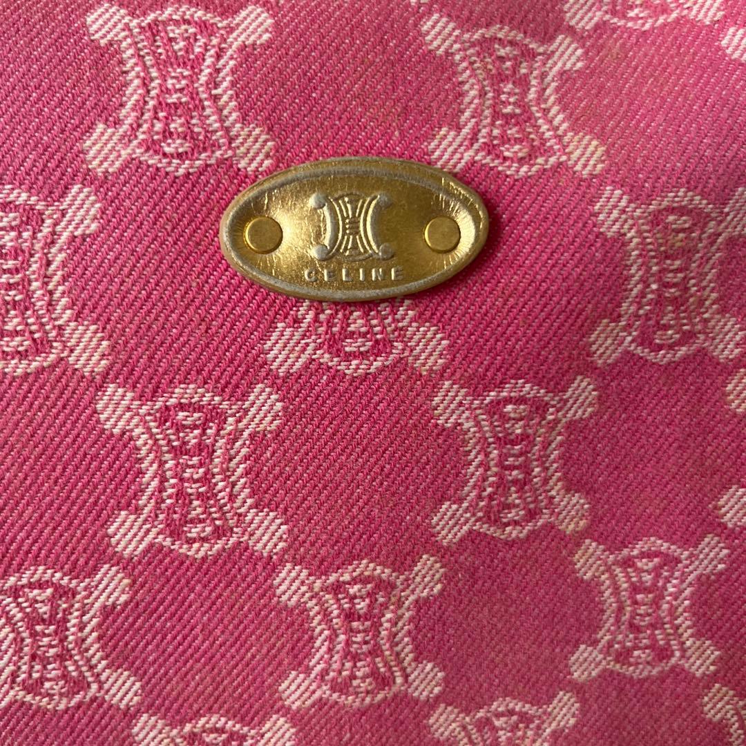 希少　Celine ピンク ショルダーバッグ