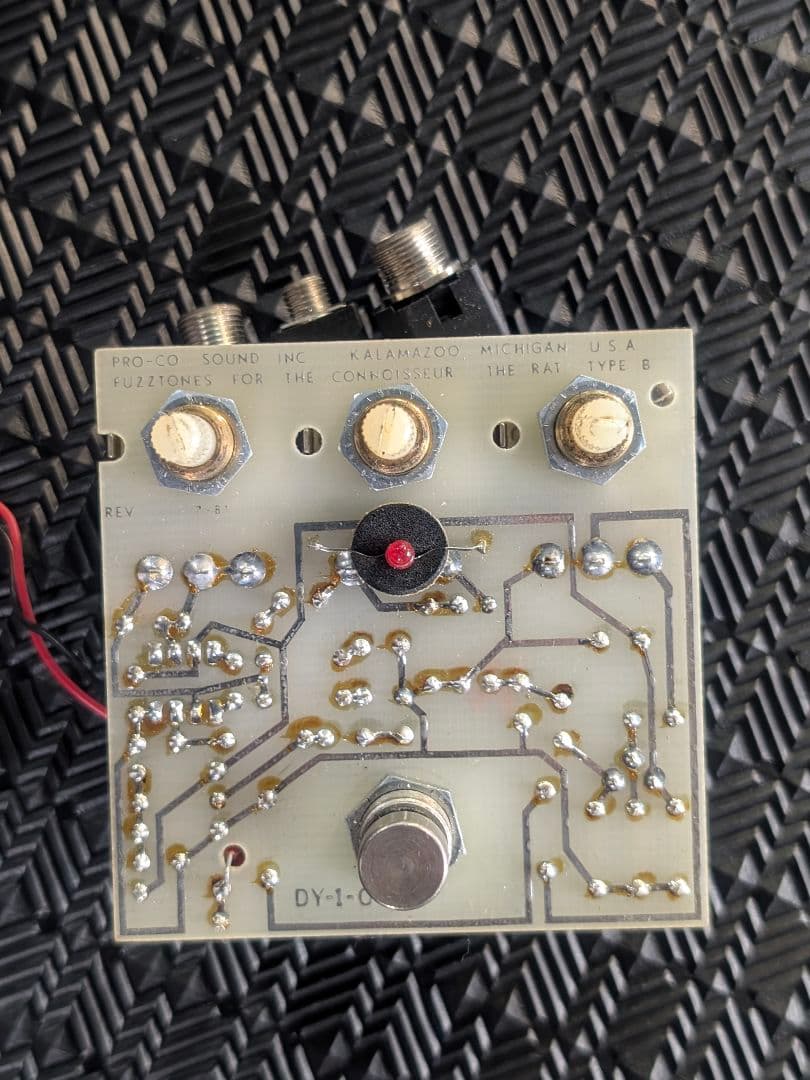 ギター proco RAT 1986 Black Face