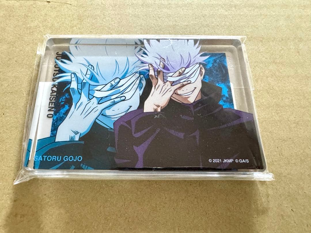 五条悟 アクリルブロック 劇場版 大交流展 呪術廻戦0 五条悟 アクリル