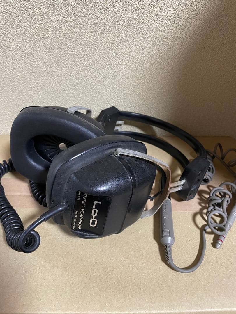 昭和レトロ】Lo-D ステレオヘッドフォン LHP-1 昭和レトロ】Lo-D
