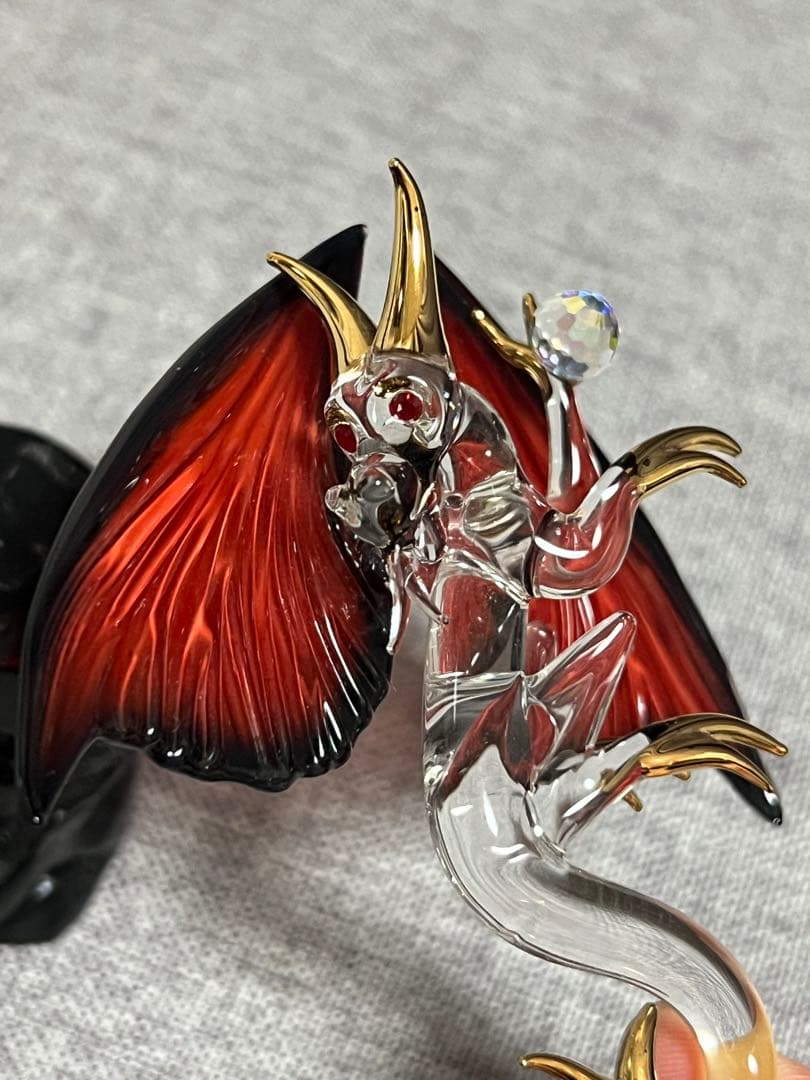ディズニーランド ガラス細工 シンデレラ城 ドラゴン