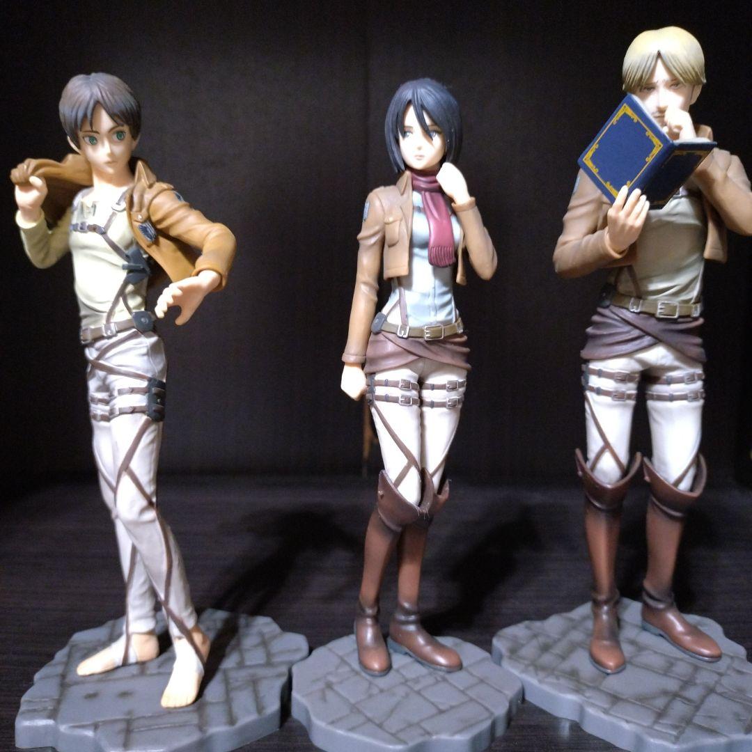 【進撃の巨人】一番くじ＊フィギュアセット