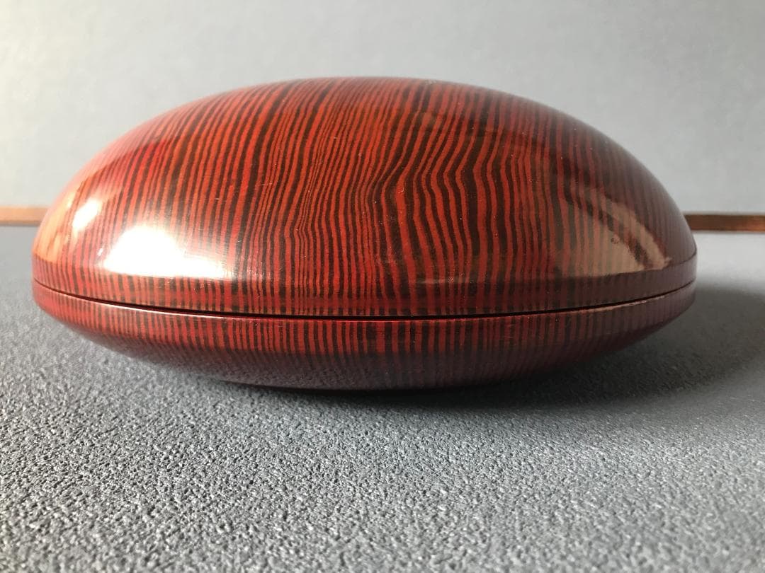 食籠菓子器肥松漆塗り