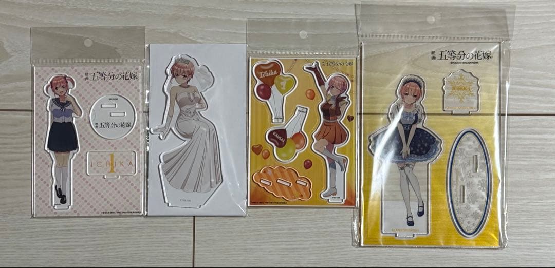 五等分の花嫁　中野一花グッズ　まとめ売り　アクリルスタンド等