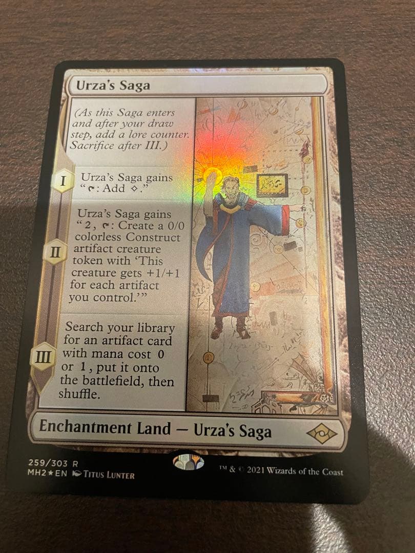 ウルザの物語/英語/通常版/foil/Uruza's Saga