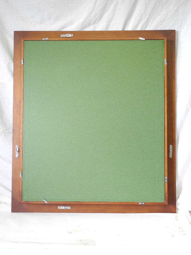 油絵法輪寺風景