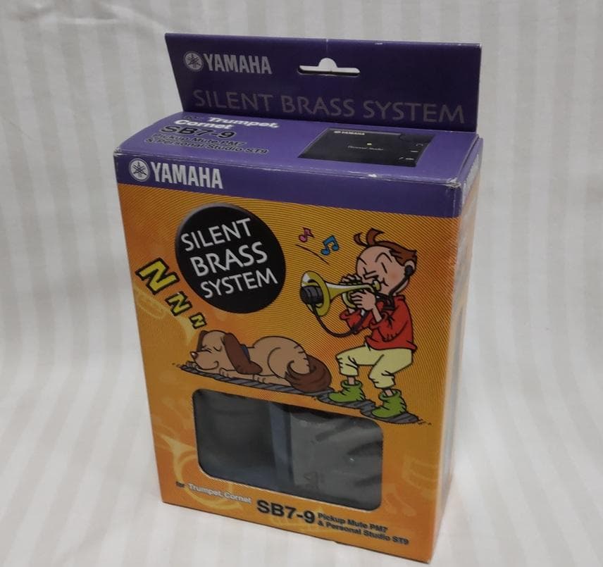 完品　動作品●SB7-9 ヤマハ　サイレントブラス　トランペット　コルネット用