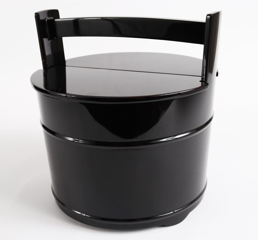 輪島塗 手桶水指 高橋秋峰 茶道具 共箱