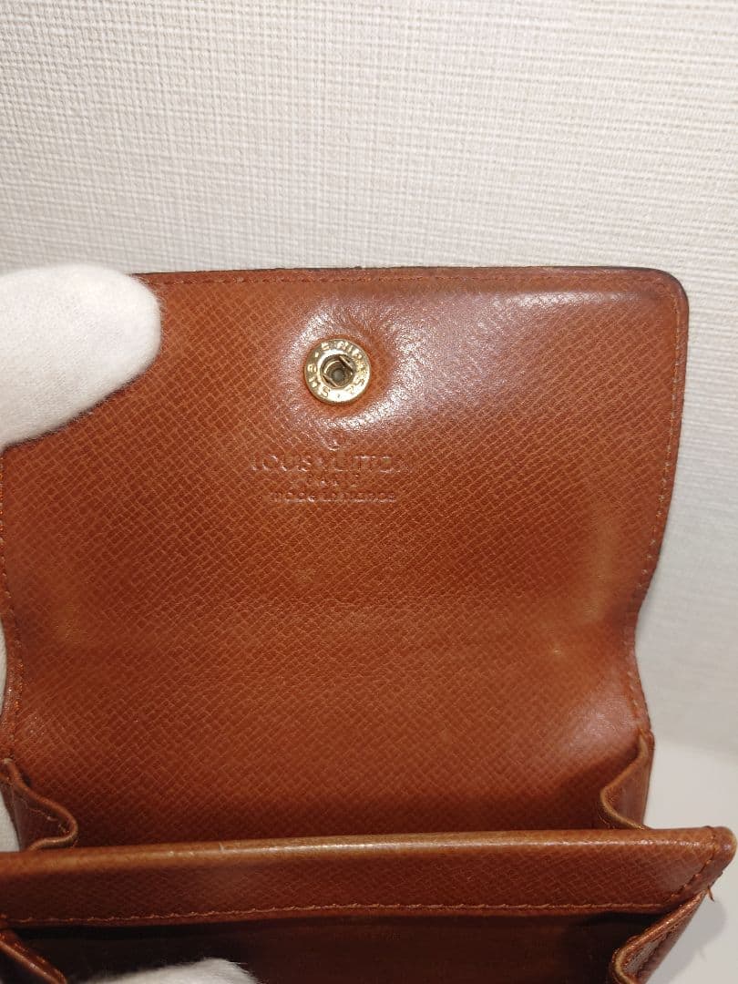 LOUIS VUITTON ヴィトン　ポルト モネ・プラ（モノグラム）小銭入れ