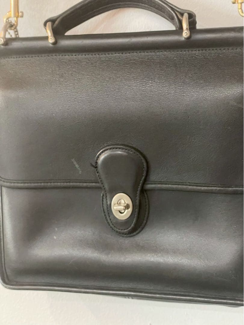 オールドコーチ ウィリスバッグ 2way ショルダーバッグ ブラック