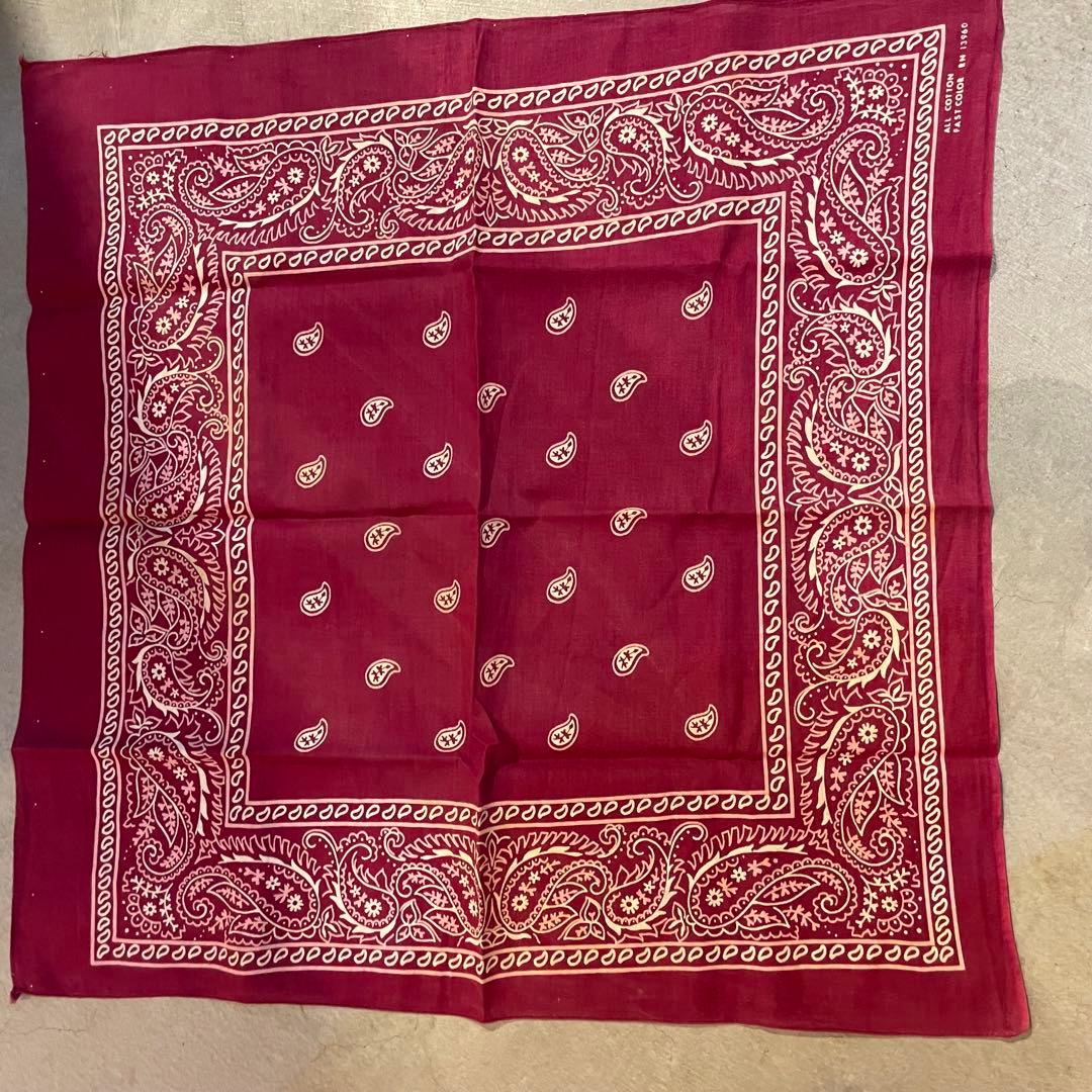 バンダナ　50枚　まとめ売り　エレファント　クッキー対　USA製　ビンテージ　①