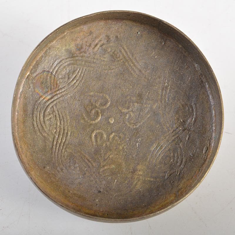 中国 古銅青銅 饕餮文 水注 水滴 M R7365 中国 古銅青銅 饕餮文 水