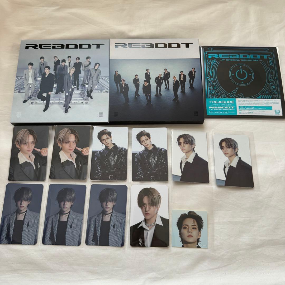 TREASURE ヨシ REBOOT トレカ セット - メルカリ