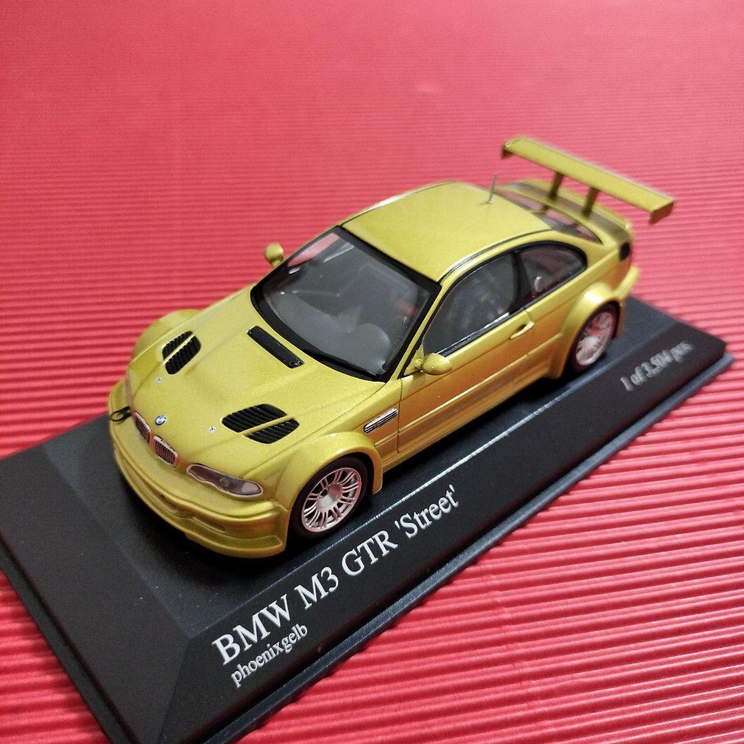 ミニチャンプス 1/43『BMW M3 GTR 'Street'』未開封品