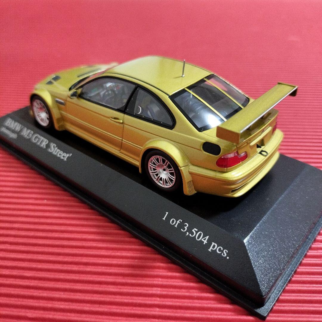 ミニチャンプス 1/43『BMW M3 GTR 'Street'』未開封品