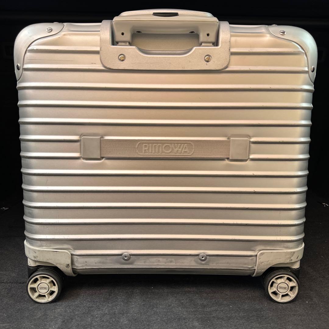 正規品RIMOWA ビジネストローリー トパーズ4輪 ディバイダー、PCバッグ