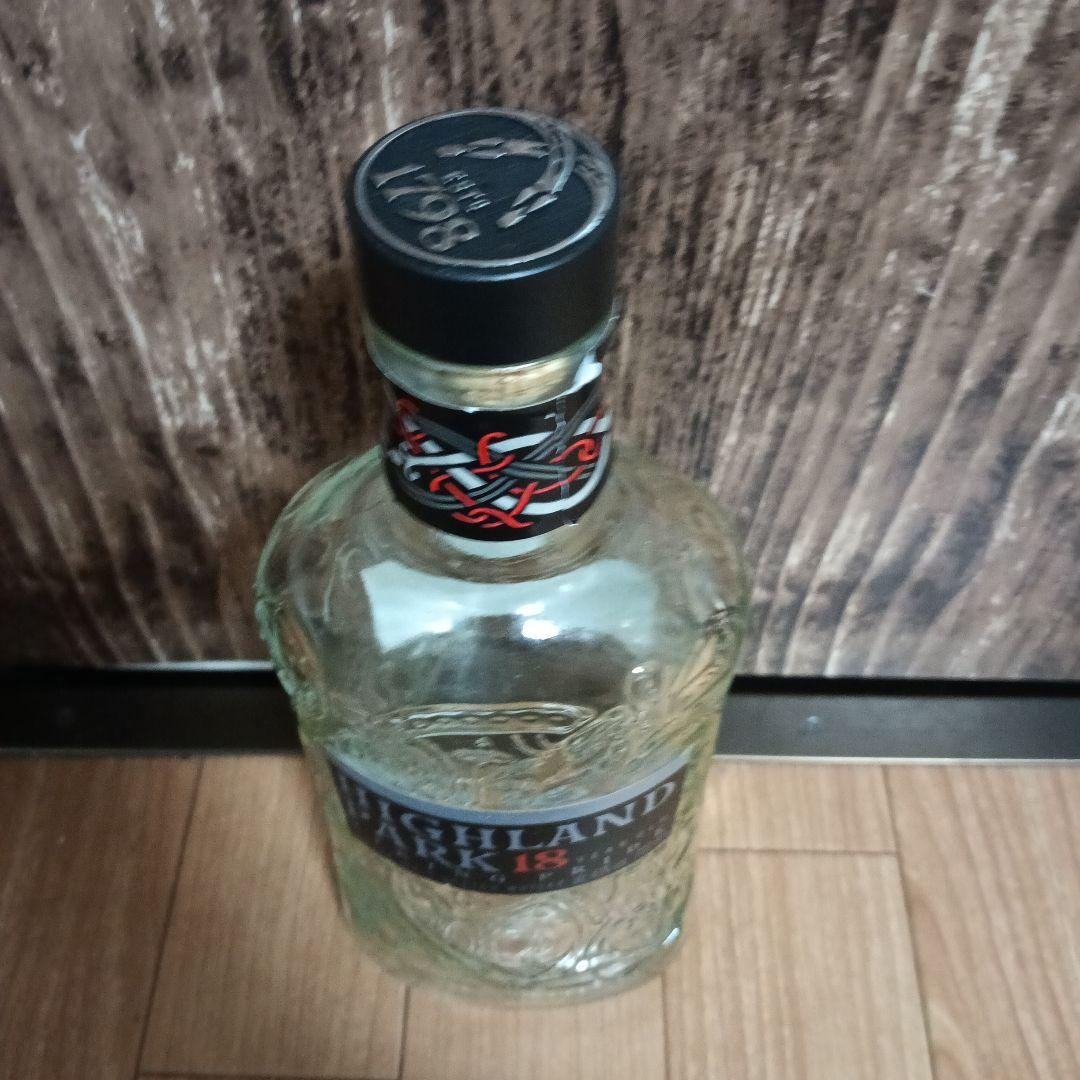 ジャックダニエル・ハイランドパーク18年 ウイスキー 空き瓶 - メルカリ