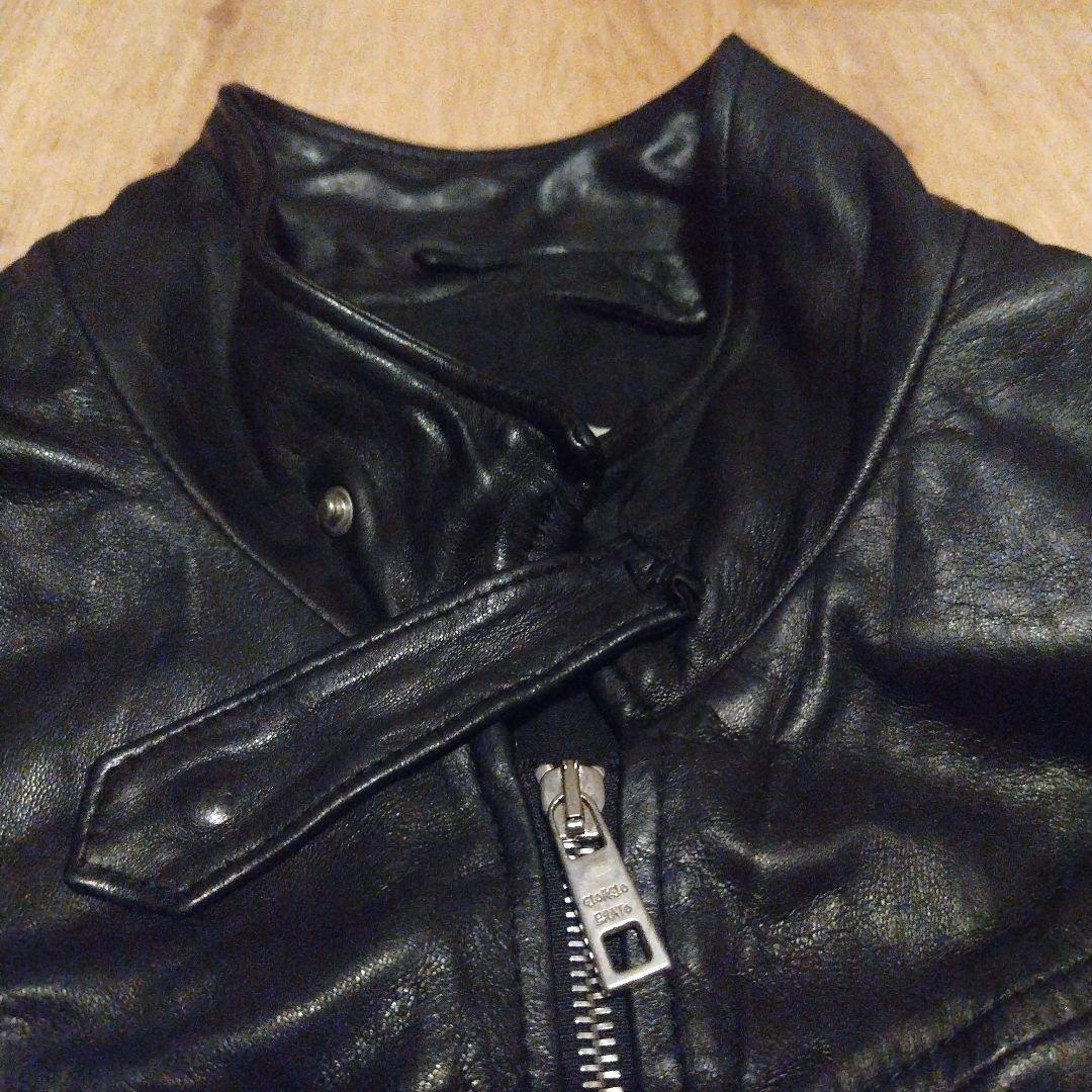 ピーター様専用 giorgio brat ラムスキン ダブルジップレザージャケ