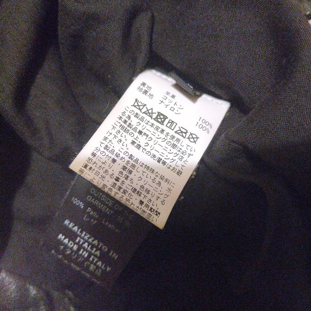 ピーター様専用 giorgio brat ラムスキン ダブルジップレザージャケ