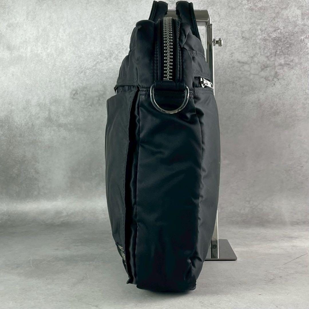 PORTER ビジネスバッグ 2way ブリーフケース タンカー ブラック 黒