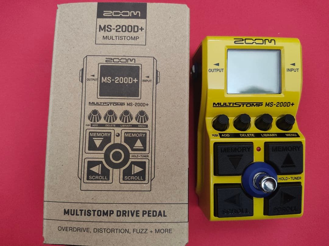 ZOOM MULTISTOMP MS-200D+ イエロー