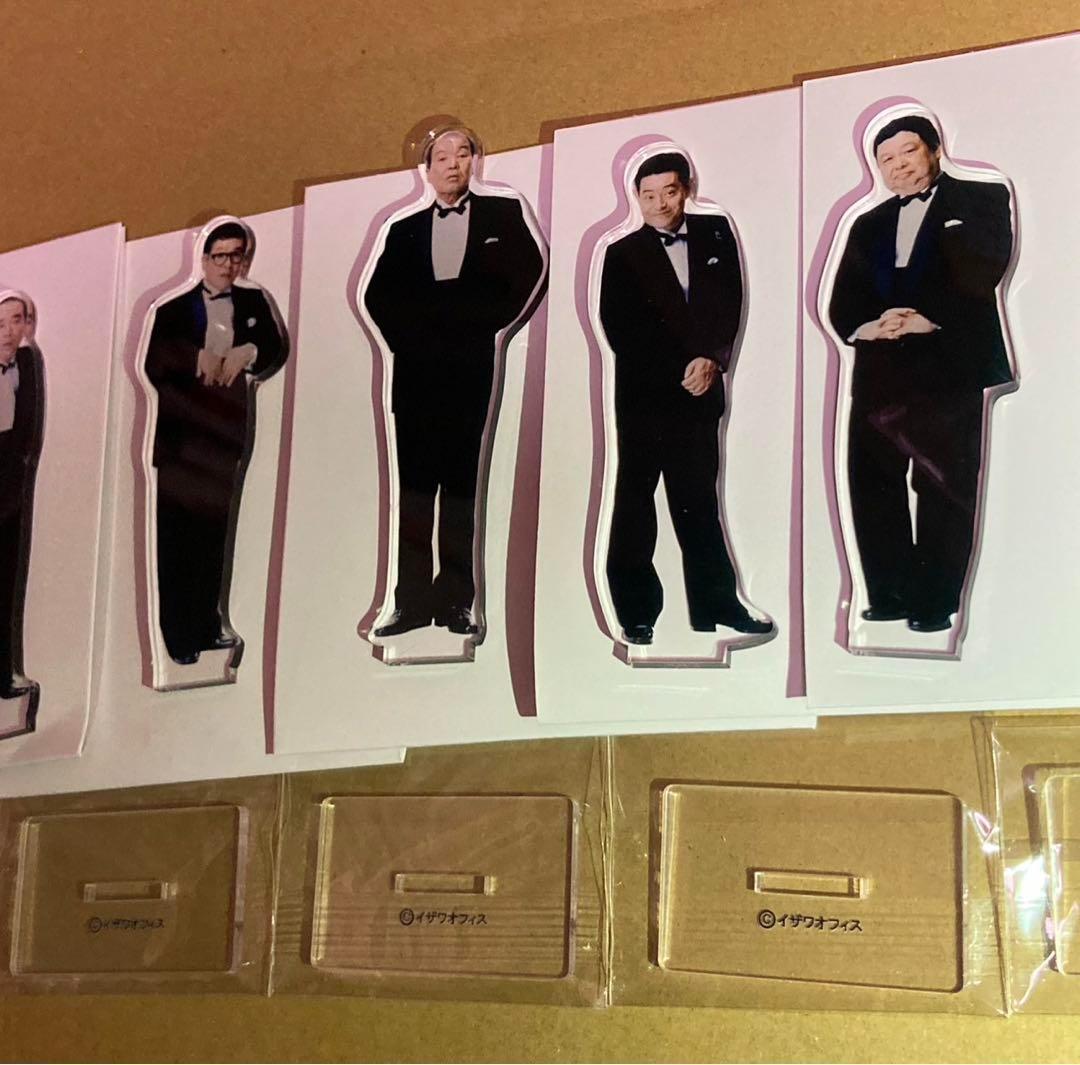 ザ・ドリフターズ アクリルスタンド 5個セット/志村/加藤/いかりや 仲本 高木