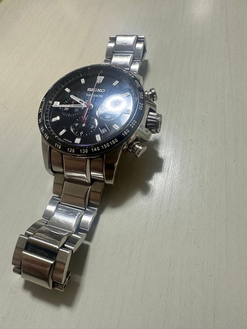 SEIKO セイコー 自動巻 クロノグラフ 8R28 00B0本体のみ USED