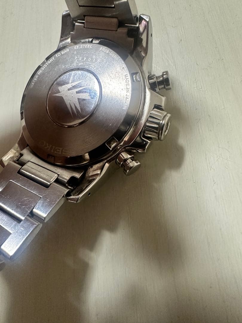 SEIKO セイコー 自動巻 クロノグラフ 8R28 00B0本体のみ USED