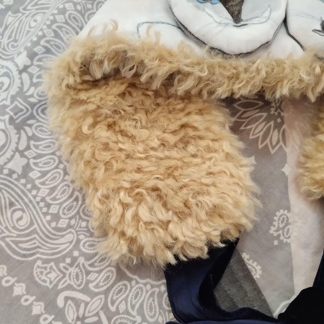 Ca4La】カシラ 猫ティペット/マフラー/ベロア